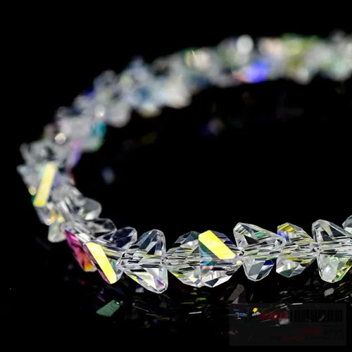 Vista 6 de Pulsera elástica de cristal transparente de 328 pies para hacer joyas, collares, pulseras, hilo de cuentas, 0.031 in