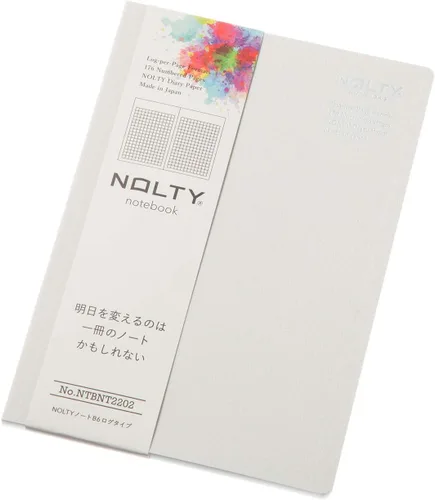 Vista 21 de NOLTY NTBNT1104 - Cuaderno A5, asimétrico, rayado de 0.24 pulgadas (0.236 in), cuadrado con puntos, naranja