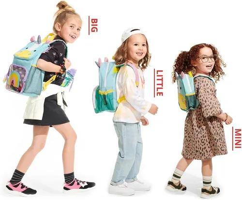 Vista 93 de Skip Hop - Mochila para preescolar, colección Zoo, para niños pequeños de 3 a 4 años, diseño de llama