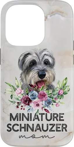 Vista 17 de Miniature Schnauzer Gifts Dog Mom Mini Schnauzer Case for iPhone 17