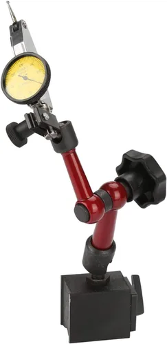 Vista 5 de Maxmartt Indicador de prueba de dial, soporte de base de soporte magnético flexible y fuerte + indicador de prueba de dial de palanca