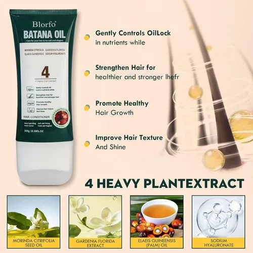 Vista 4 de Aceite de batana para el crecimiento del cabello, 100% puro, orgánico y crudo, promueve un cabello más grueso y fuerte, ayuda a prevenir la pérdida
