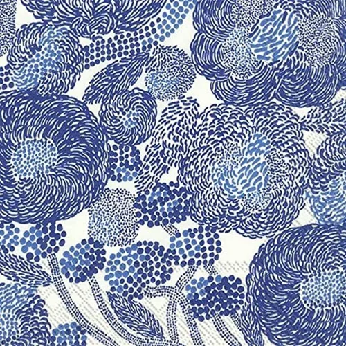 Vista 22 de IHR Ideal Home Range Servilletas de cena Marimekko desechables de 3 capas de papel, 8.5 x 4.5 pulgadas, Juhannustaika, 16