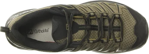 Vista 5 de Salomon Zapatos de senderismo X Crest para hombre negro marrón DM US