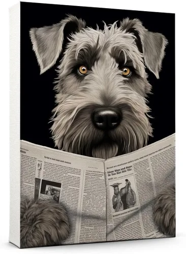 Vista 58 de Thuan Affenpinscher - Póster de lienzo con tus fotos, arte de pared para decoración del hogar, regalo conmemorativo para amantes de las mascotas