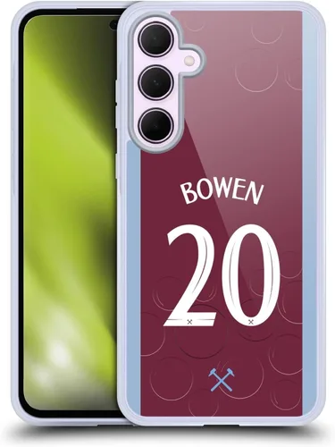 Vista 96 de Head Case Designs Officially Licensed West Ham United FC James Ward-Prowse 2023/24 Players Home Kit Gel Case [Military Grade Protection] Compatible