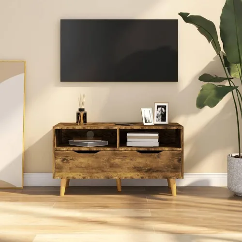 Vista 14 de TV Cabinet Sonoma Oak Engineered Wood Medium TV Cabinet Entertainment Center