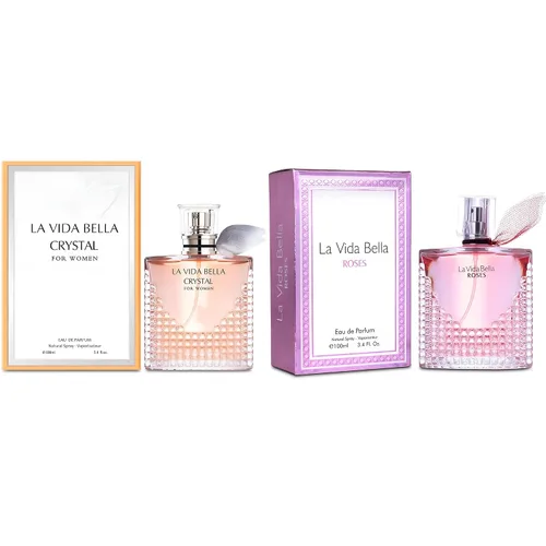 Vista 12 de AFLUXE Perfume de Mujer Catch Love & Fantastic Set Eau de Parfume Spray de Larga Duración Eau de Toilette Fresca para Mujeres 3.4 fl oz Cada Una