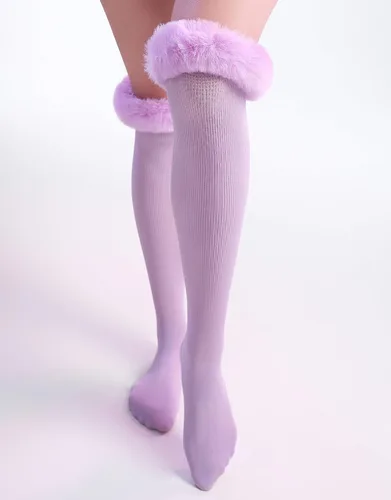 Vista 5 de Mobbunny Mameluco de anime derivado de pijama con cinturón de cola y calcetines mullido bodycon con capucha