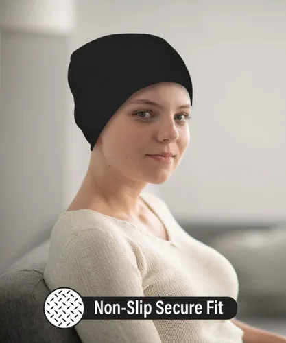 Vista 5 de Revony Gorro de quimioterapia - Suave y agradable al tacto - 100% algodón