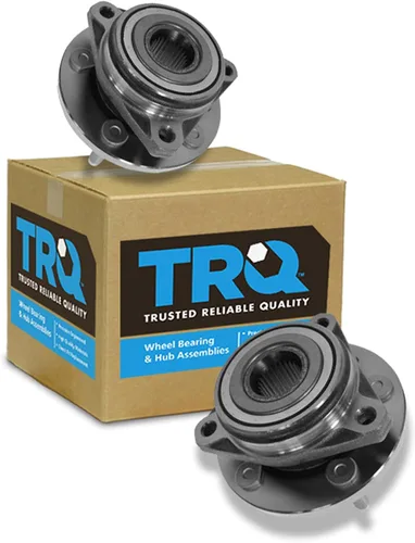 Vista 186 de TRQ Juego de 2 rodamientos de rueda delantera y conjunto de cubo compatible con Tesla 3 2020 Y 2018-2019 para Tesla 3 2020 Tesla Y AWD 2018-2019