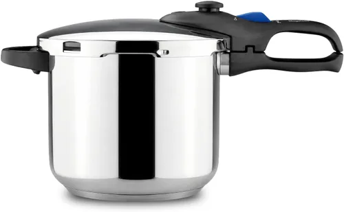 Vista 12 de Magefesa Favorit - Olla a presión de acero inoxidable de 6.3 cuartos de galón, compatible con inducción, funciona en todas las estufas Plateado