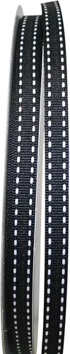 Vista 4 de Reliant Ribbon Linen Glimmer Harmony - Cinta con borde con alambre, 1-1/2 pulgadas x 50 yardas, marfil/dorado