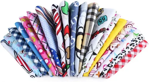 Vista 9 de PET SHOW - Paquete de 50 bandanas de algodón en blanco para perros pequeños