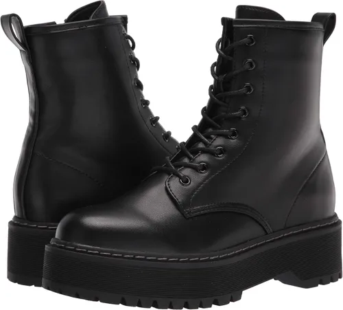 Vista 7 de Steve Madden Botas de combate Bettyy para mujer
