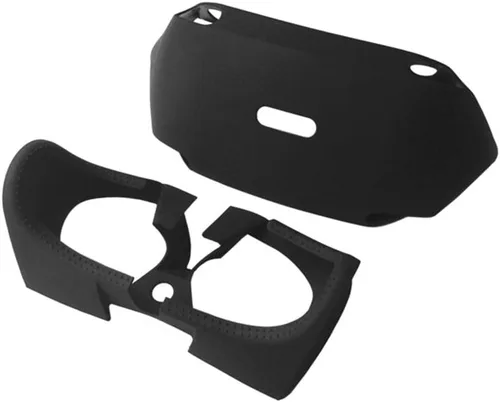 Vista 4 de Soft VR Headset antideslizante piel silicona cubierta protectora 3D Eye Shield para Playstation PS4 VR PSVR Realidad Virtual Gafas Controlador