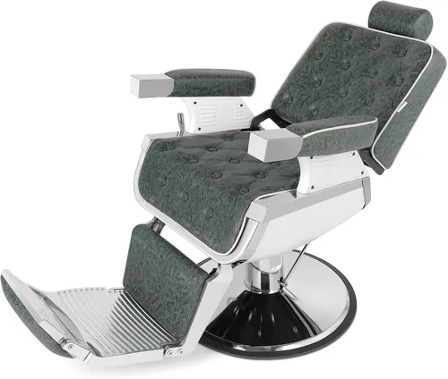 Vista 4 de Artist hand Silla de peluquero, silla de salón de belleza, reclinación hidráulica de alta resistencia para estilista, salón de tatuajes, silla
