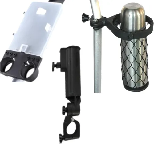 Vista 3 de The Weekender Electric Golf Cart, Packed with Drink Holder, Umbrella Holder, Scorecard Holder
