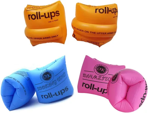 Vista 10 de Topsung Floaties Bandas de Brazo Flotador Flotadores de anillos Tubo armlets para niños y adultos