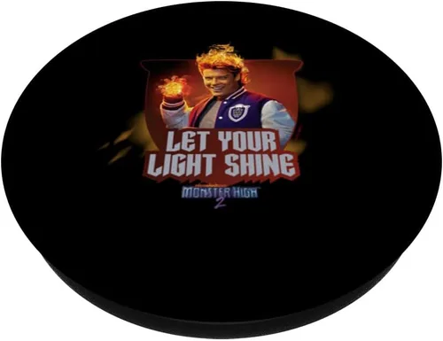 Vista 2 de Monster High Película - Heath Burns PopSockets Standard PopGrip