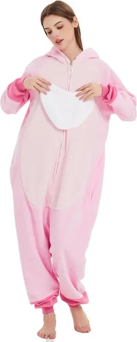 Vista 5 de MAJ&COS Animal Onesies Adult Pajamas Halloween Cosplay Costume Unisex Onesie for Women Men