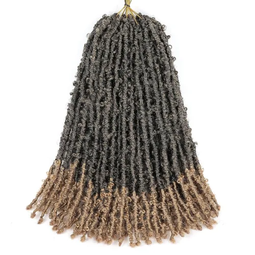 Vista 21 de Superlight Butterfly Locs - Cabello de ganchillo de 12 pulgadas, 6 paquetes