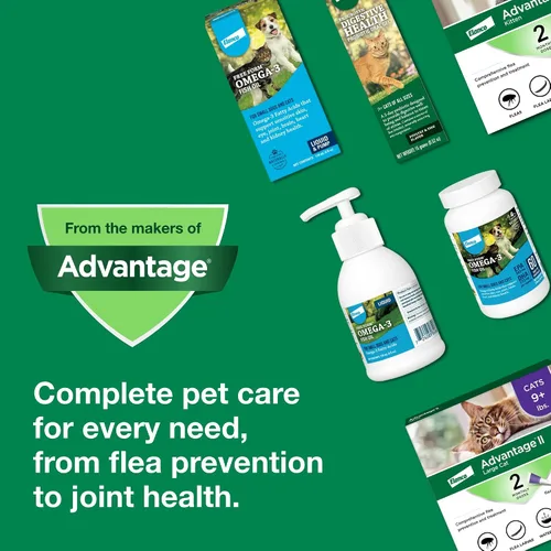 Vista 8 de Advantage II Tratamiento y prevención de pulgas recomendado por veterinarios para gatos grandes Gatos de más de 9 libras Suministro de 1 mes