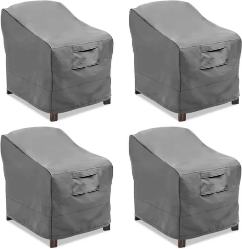 Vista 16 de Vailge Funda de sofá biplaza para banco de patio de 2 plazas, 100% impermeable, funda para muebles de patio con ventilación de aire, tamaño S beige