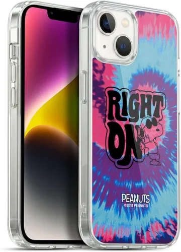 Vista 207 de Head Case Designs Funda de gel suave con licencia oficial de Peanuts Freak Flag Fly Woodstock 50th compatible con Apple iPhone 7 Plus/iPhone 8 Plus