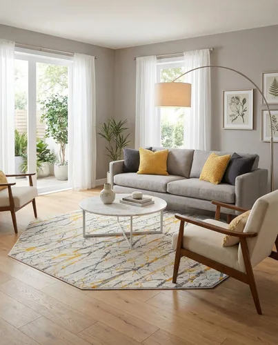 Vista 46 de Rugs.com Alfombra de la colección Finsbury, alfombra mediana gris de 2 x 3 pies, perfecta para salas de estar, comedores grandes, planos abiertos