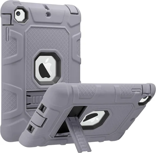 Vista 15 de ULAK Funda para iPad mini 1 2 3, Funda protectora de tres capas resistente a prueba de golpes con soporte para iPad mini 2, 1ª 2ª 3ª
