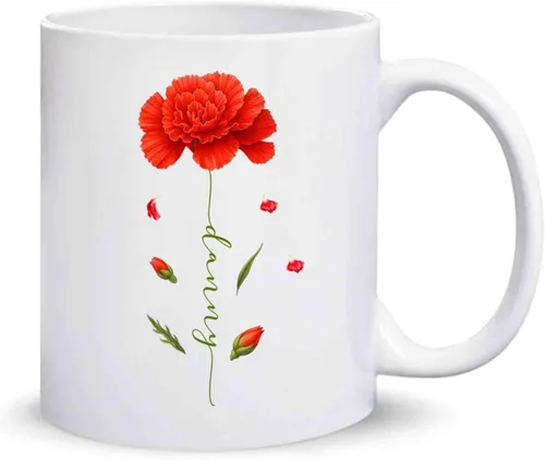 Vista 18 de Fifty & Fabulous - Taza de regalo para mujer/hombre, tazas personalizadas con nombre, regalos personalizados de 50 cumpleaños