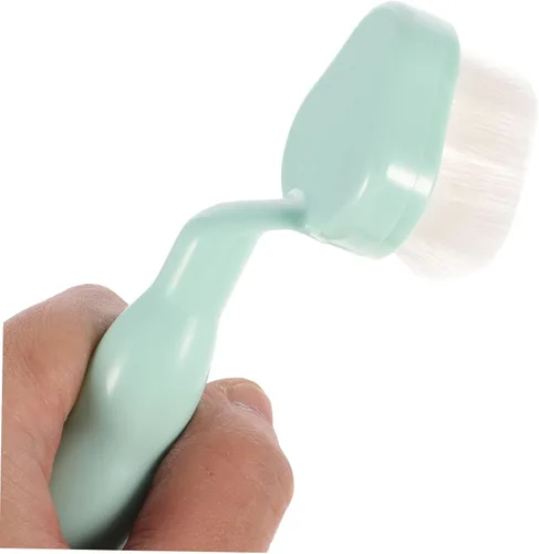 Vista 6 de Beavorty Cepillo de lavado facial Limpieza de aceite Eliminar piel muerta Cepillo de lavado exfoliante Cepillo facial de mano Cepillo facial