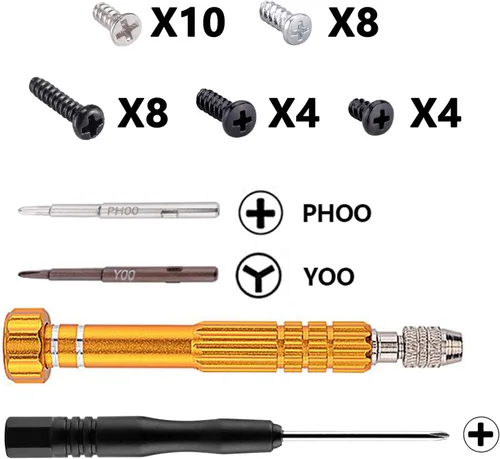Vista 9 de eXtremeRate Firefly - Kit de afinación LED para Nintendo Switch Joycons Dock NS Joycon SL SR Botones Cinta Flex Cable Indicador LED de alimentación