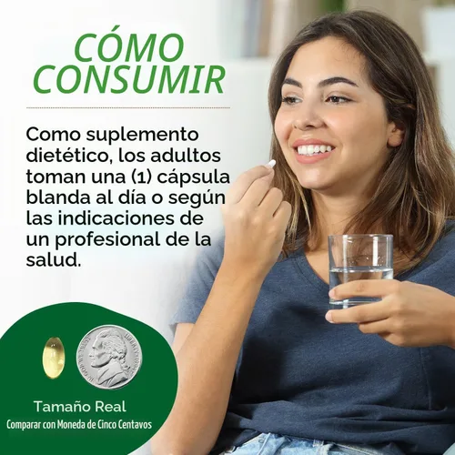 Vista 3 de Best Naturals Aceite de orégano 250 mg cápsulas blandas, 120