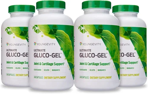 Vista 11 de Youngevity Ultimate Gluco-Gel - para huesos, tendones, huesos y cartílagos Contiene glucosamina, gelatina y manganeso 2 botellas