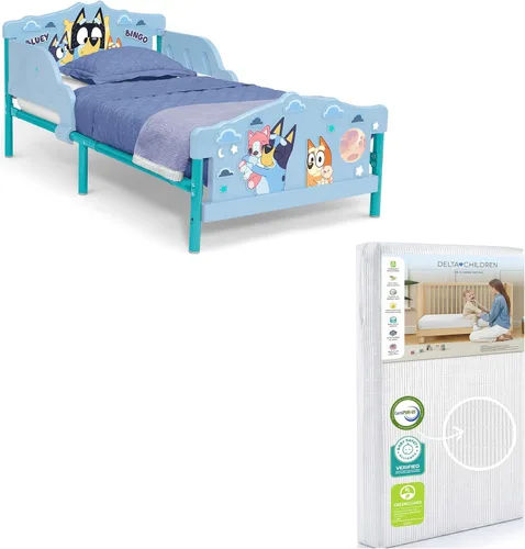 Vista 9 de Delta Children - Cama infantil Bluey 3D, color azul