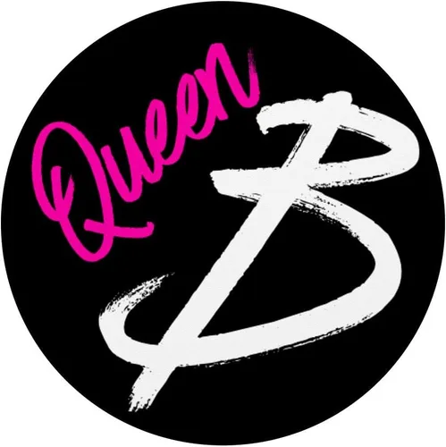 Vista 3 de Queen B - PopSockets Agarre y Soporte para Teléfonos y Tabletas, Negro
