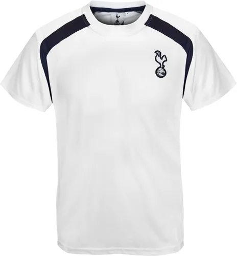 Vista 2 de Tottenham Hotspur Camiseta de entrenamiento de poliéster para hombre de regalo oficial de fútbol del FC Romero blanco