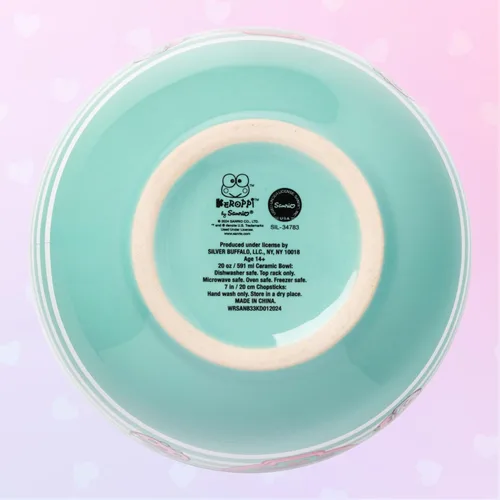 Vista 42 de Silver Buffalo Hello Kitty y sus amigos Chococat - Tazón de cerámica para ramen y arroz con palillos, patrón a cuadros, apto para microondas, 20