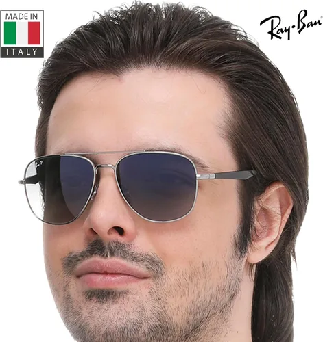 Vista 6 de Ray-Ban RB3683 Gafas de sol de forma cuadrada con kit oficial de gafas