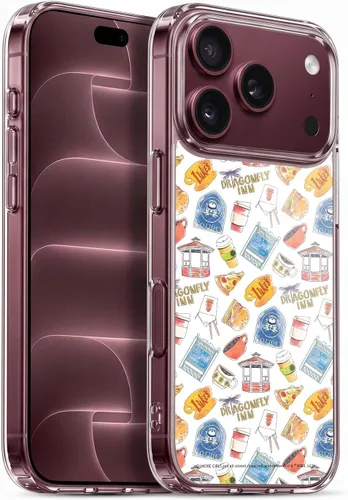 Vista 149 de Head Case Designs Gilmore - Funda negra a prueba de golpes con diseño de dibujos animados para niñas con licencia