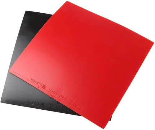 Vista 8 de 8 gomas de tenis de mesa, esponja de goma de ping pong roja/negra, gomas de repuesto para bate de tenis de mesa, accesorios de tenis de mesa