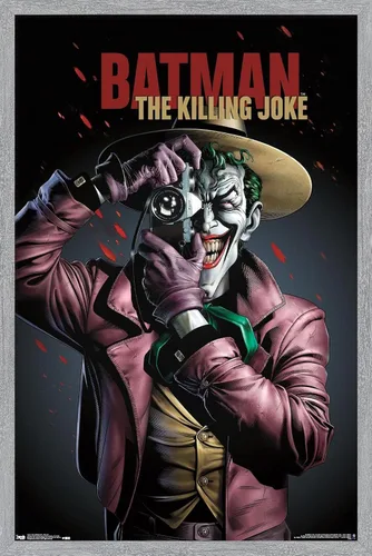 Vista 16 de Trends International DC Comics Movie - Póster de pared de arte clave, 14.725 x 22.375 pulgadas, versión enmarcada de madera de granero Versión