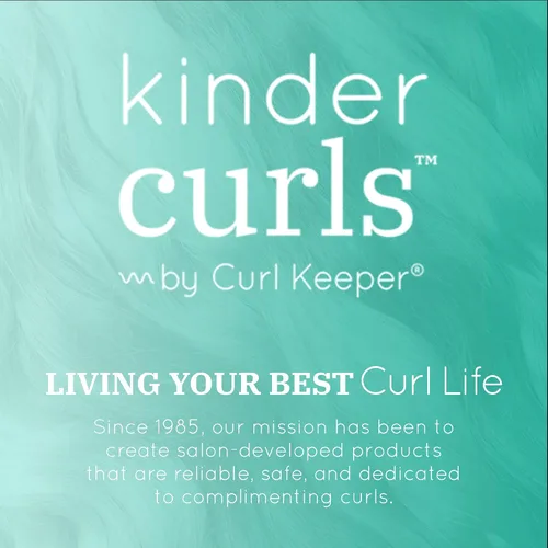 Vista 6 de CURL KEEPER - Kinder Curls Super Curls: moldeador a base de agua y sin silicona que combate el encrespamiento y añade brillo (12 oz / 12.0 fl oz)