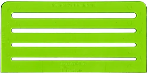 Vista 2 de Plantilla de letras y números verticales góticos, tamaño de 1 pulgada, 1 cada uno (R918)