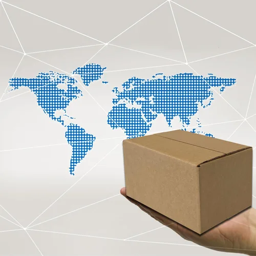 Vista 5 de Cajas de embalaje corrugadas para correo y envío - paquete de 25 (6 x 4 x 4 pulgadas / paquete de 25)