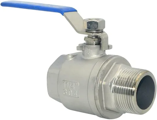 Vista 10 de DAN SPEED Válvula de bola de puerto completo S304 de acero inoxidable 304 resistente para agua, aceite y gas, 1000WOG (1 pulgada)