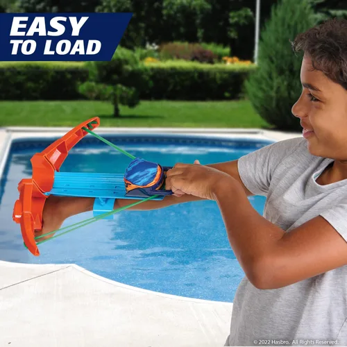 Vista 4 de Nerf Super Soaker - Rocket Storm Ball Water Rocket incluye 4 bolas reutilizables absorbentes de agua