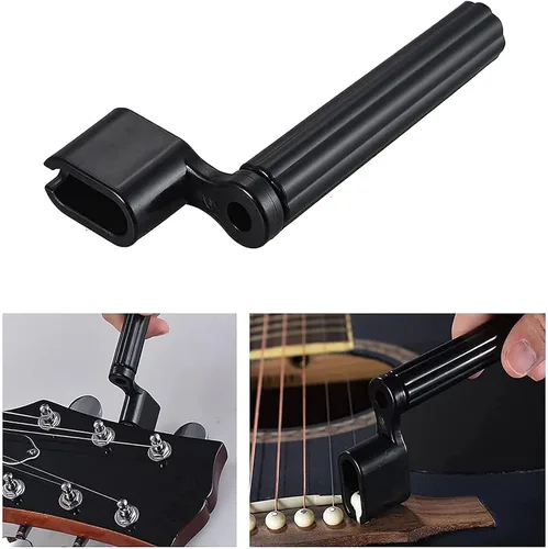 Vista 9 de Guitarra acústica de concierto WINZZ AF227A de 39 pulgadas con kit completo, enredadera delicada